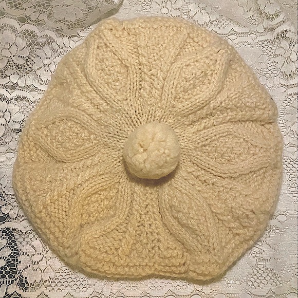 🐑JOHN MOLLOY🐑 WOOLLY CROCHET HAT HANDMADE IN NORTHERN IRELAND VTG PERFECT🇮🇪 - Picture 11 of 11
